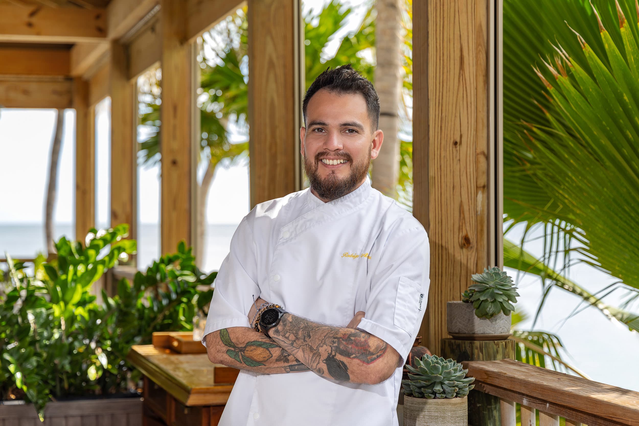 Chef Rodrigo At The Dining Room