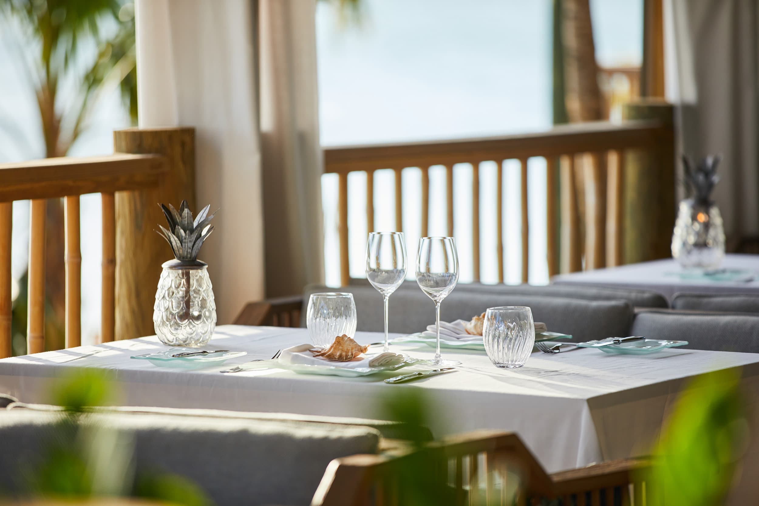Dining Outdoors On The Deck