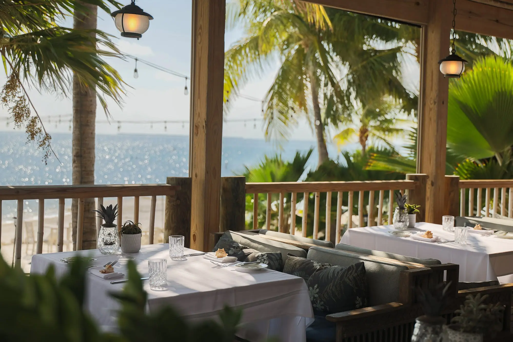 Outdoor Dining At Little Palm Island