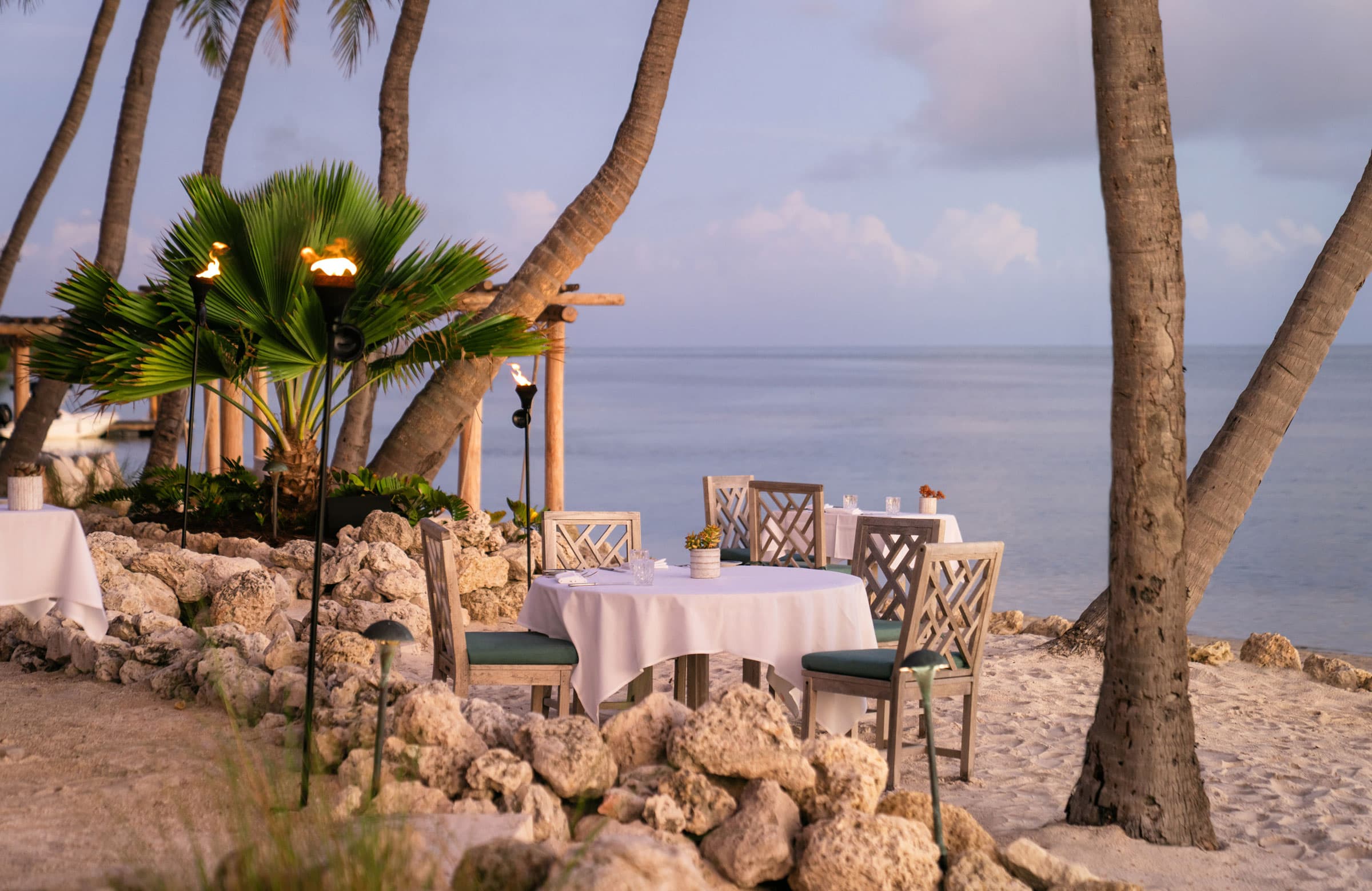 Private Dining On The Beach