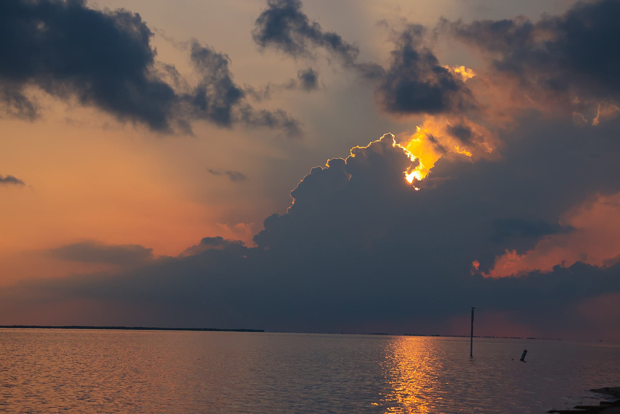 Sunset At Little Palm Island