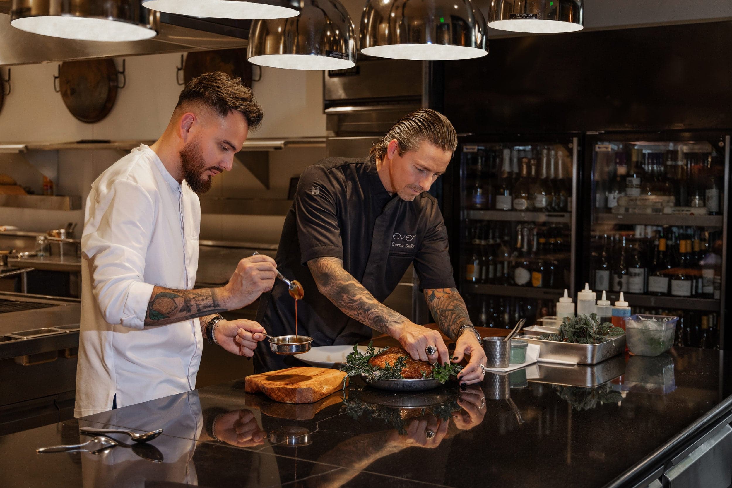 Chefs Preparing Food